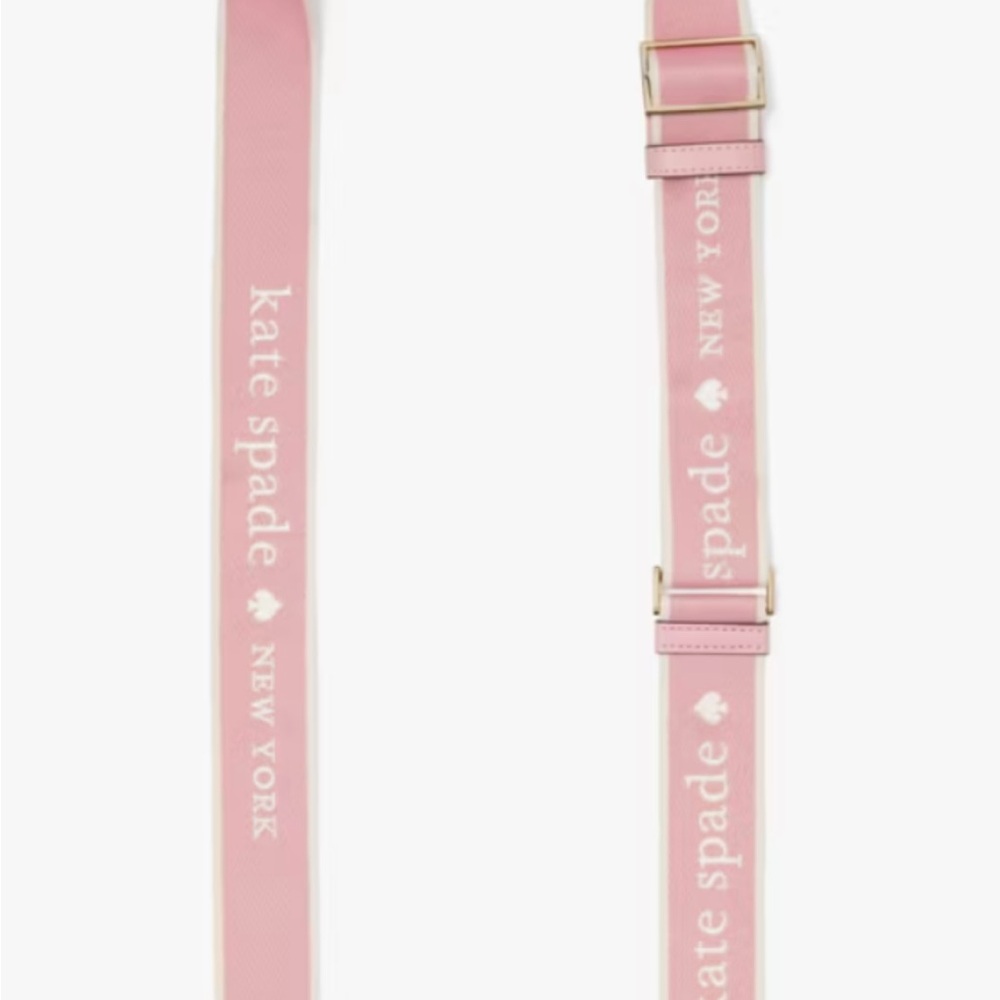 Kate Spade Pink Logo Strap